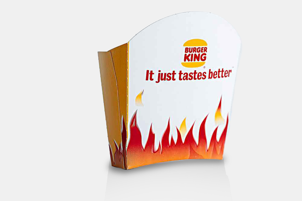 HTF tray burger king